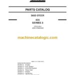 Case 435 Series 3 Skid Steer Loader Parts Catalog (87632292ML)