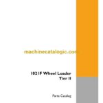Case 1021F Tier 2 Wheel Loader Parts Catalog (84590394)