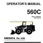 Komatsu 560C Operation and Maintenance Manual (OM560C99-1E)