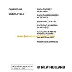 New Holland LS180.B Parts Catalog (6040432200_int_A4N)