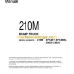 Komatsu 210M Dump Truck Operation and Maintenance Manual (DG604)