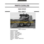 Case 420, 420CT Skid Steer Parts Catalog (7-9712ml)
