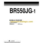 Komatsu BR550JG-1 Crusher Operation and Maintenance Manual (EEAM020902)