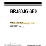 Komatsu BR380JG-3E0 Crusher Operation and Maintenance Manual (EENAM04062)