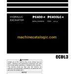 Komatsu PC400-8, PC400LC-8 Hydraulic Excavator Operation and Maintenance Manual (PEN01275-00)