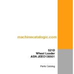Case 521D Wheel Loader Parts Catalog (7-8560ML)