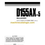 Komatsu D155AX-5 Bulldozer Operation and Maintenance Manual (SEAD021202)