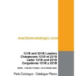 Case 121B, 221B Loaders Parts Catalog (7-3000+R4)