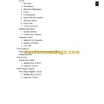 Link Belt 160X2 Excavator Service Text Manual