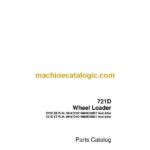 Case 721D Wheel Loader Parts Catalog (87540306)