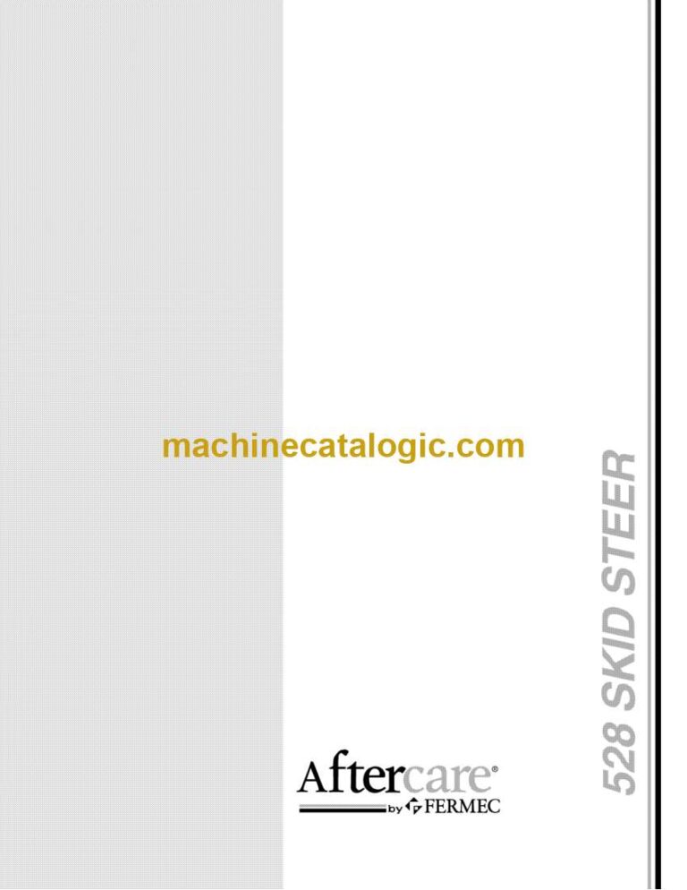 Fermac 528 Skid Steer Parts Catalog (7-2690)