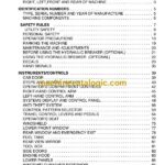 Link Belt 460LX Excavator Operators Manual
