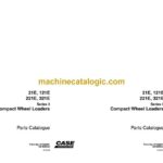 Case 21E, 121E, 221E, 321E Series 3 Compact Wheel Loaders Parts Catalog (87725941)