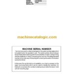 Link Belt 130LX Excavator Shop Manual