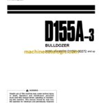 Komatsu D155A-3 Bulldozer Operation and Maintenance Manual (SEAM011000)