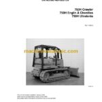 Case 750H Crawler Parts Catalog (7-5510)