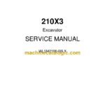 Link Belt 210X3 Excavator Service Manual
