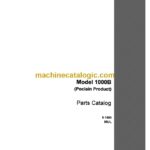 Case 1000B Poclain Parts Catalog (8-1580)