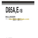 Komatsu D85A-18, D85E-18 Bulldozer Operation and Maintenance Manual (SEAM154C03)