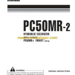 Komatsu PC50MR-2 Operation and Maintenance Manual (WEAM012201)