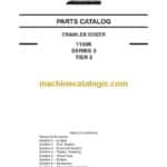 Case 1150K Series 3, Tier 3 Crawler Dozer Parts Catalog (87659765 ML)