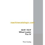 Case 821F, 921F Tier 4 Wheel Loader Parts Catalog (84368828F_A4)