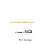 Case CX470C Crawler Excavator Parts Catalog (84475653_A4)