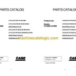 Case CX160B, CX180B Crawler Excavator Parts Catalog (87678602_int_A4N)