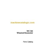 Case WX185 Wheeled Excavator Parts Catalog (7-9431_int_USN)