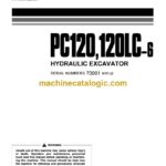 Komatsu PC120, PC120LC-6 Hydraulic Excavator Operation and Maintenance Manual (SEAM063601T)
