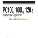 Komatsu PC100-2, PC100L-2, PC120-2 Hydraulic Excavator Operation and Maintenance Manual (SEAM202B01)