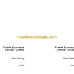 Case CX160B, CX180B Crawler Excavator Parts Catalog (87604954_int_A4N)