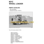 Case 821C Wheel Loader Parts Catalog (7-8581ML)
