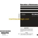 Komatsu PC195LC-8 Hydraulic Excavator Operation and Maintenance Manual (LEAMP19801)