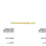 Case CX20B, CX22B Mini Excavators Parts Catalog (6-95192_int_USN)