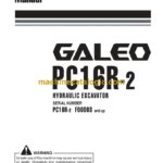 Komatsu PC16R-2 Hydraulic Excavator Operation and Maintenance Manual (WEAM007800)