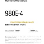 Komatsu 980E-4 Dump Truck Operation and Maintenance Manual (CEAM032506)