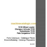 Case 721B Wheel Loader Parts Catalog (8-9471)