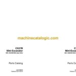 Case CX27B Mini Excavators Parts Catalog (6-95043_int_USN)