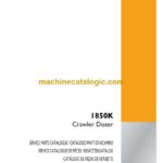 Case 1850K Crawler Dozer Parts Catalog (87364219)