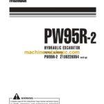 Komatsu PW95R-2 Operation and Maintenance Manual (WEAM001605)