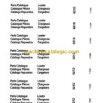 Case 621D Loader Parts Catalog (7-7290)