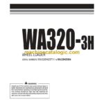 Komatsu WA320-3H Wheel Loader Operation and Maintenance Manual (VEAM450300)