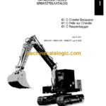 Case 61C Crawler Excavator Parts Catalog (8-5241)