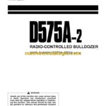 Komatsu D575A-2 Bulldozer Operation and Maintenance Manual (SEAMN02501)