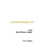Case 121D Small Wheel Loader Parts Catalog (7-7243)