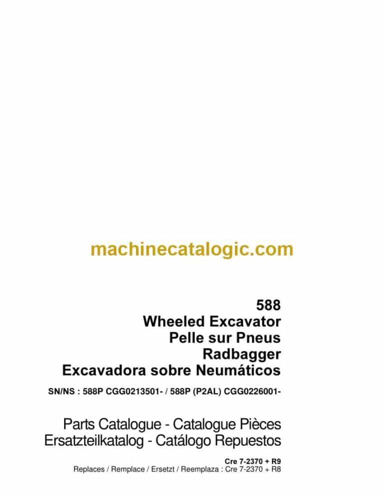 Case 588 Wheeled Excavator Parts Catalog (7-2370+R9_int_USN)