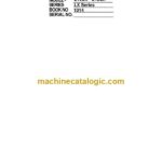 Link Belt 210LX, 240LX Excavator Operators Manual