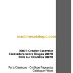 Case 9007B Crawler Excavator Parts Catalog (7-5360)