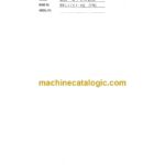 Link Belt LS2700 C Series 2 Excavator Shop Manual